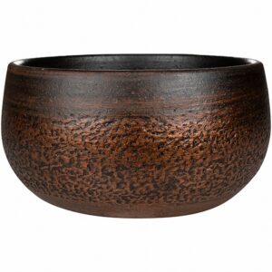 Кашпа керамика D22 H11 - Mya Bowl Shiny Mocha