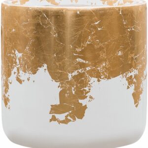 Luxe Lite D40 H38 - Glossy Cyinder White-Gold