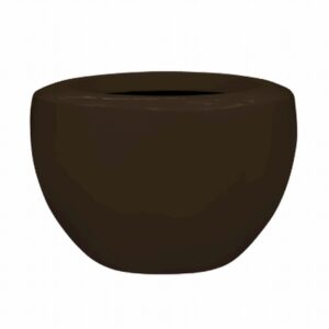 Плантер D60 Н38 - Unica Coppa Sepia brown