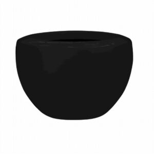 Плантер D60 Н38 - Unica Coppa Graphite black