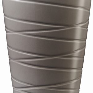 Ваза Singapur D13 H15 - warm grey gloss