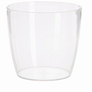 Кашпа Verve Crystall 15см - прозрачна