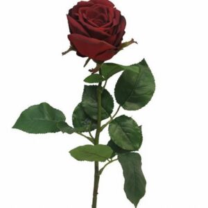 Роза 68см пласт. - Rosa Servati red
