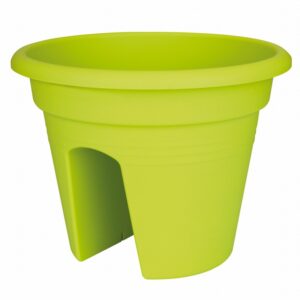 Саксия 30см пласт - gb flower bridge lime green