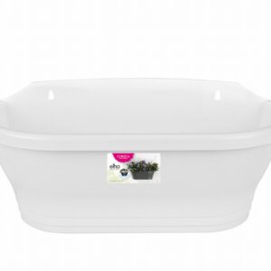 Контейнер пласт стена 39см - Wall basket white
