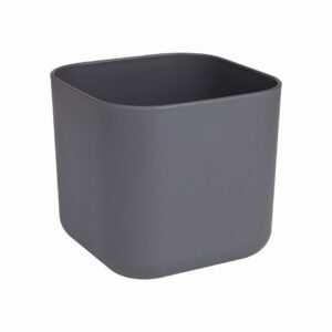 Саксия 14см пласт - b.for soft sq anthracite