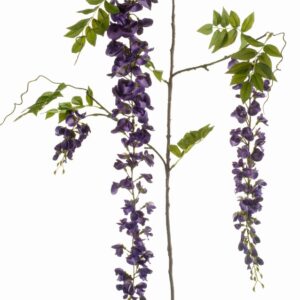 Вистерия x3 H170см пласт. - Wisteria spray purple