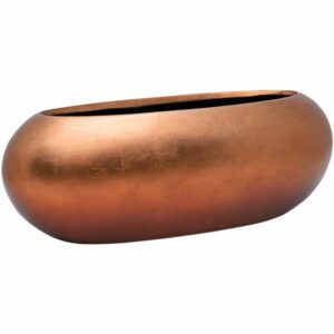 Silver Leaf Boat 56x23 H20 - matt copper