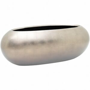 Silver Leaf Boat 56x23 H20 - matt champagne