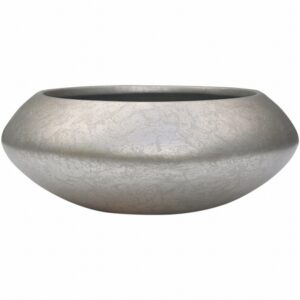 Silver Leaf Bowl D40 H15 - matt champagne