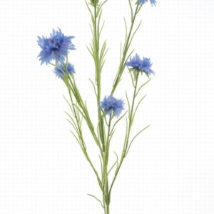 Метличина 90см пласт. - Cornflower spray lt blue