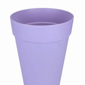 Саксия 28см пласт - loft urban round high soft lavender