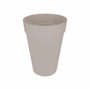 Саксия 28см пласт - loft urban round high grey