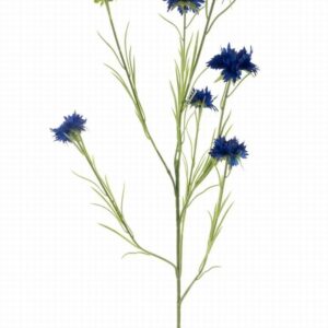 Метличина 90см пласт. - Cornflower spray dk blue